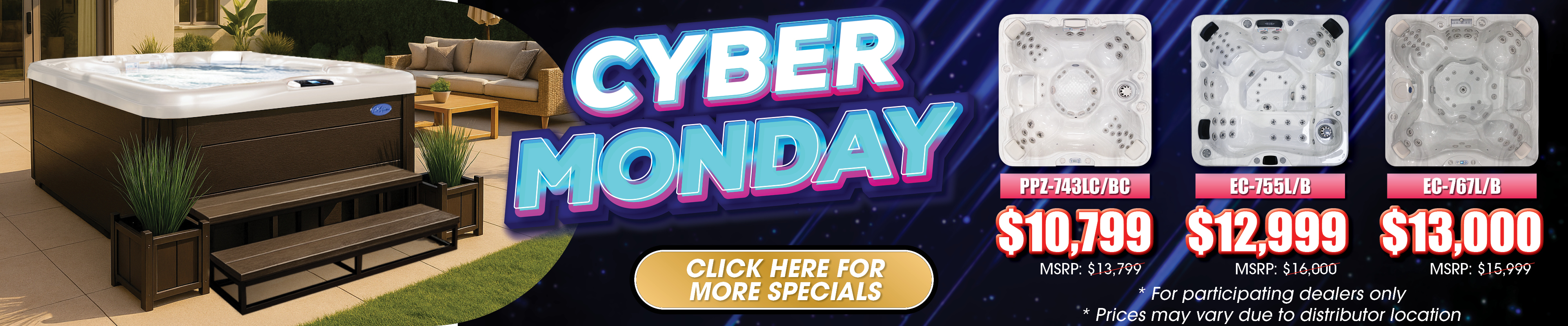 Calspas hot tub being used in a family setting - Dear Born Heights