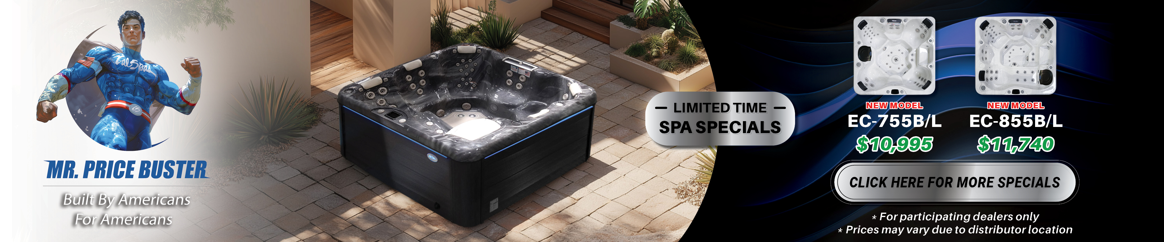 Calspas hot tub being used in a family setting - Dear Born Heights